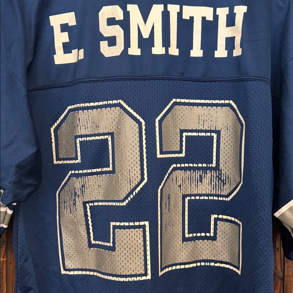Vintage Logo Athletics Colts Emmitt Smith Jersey
